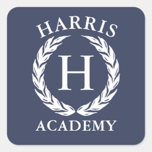 Bookplate personalised label homeschool books