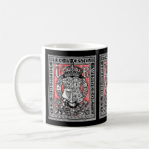 Bookplate Queen Victoria at Windsor Castle Coffee Mug