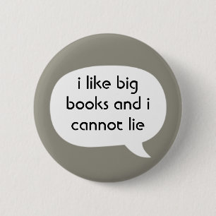 Books 6 Cm Round Badge
