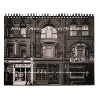 Books and Bistros and Butchers No 4 Calendar