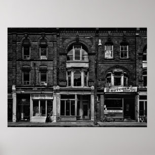 Books and Bistros and Butchers No 5 Poster