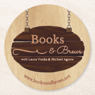 Books and Brews Coaster