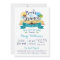Books and Brunch Baby Shower Invitation - Blue