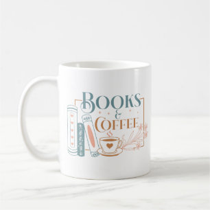 Books And Coffee Mug