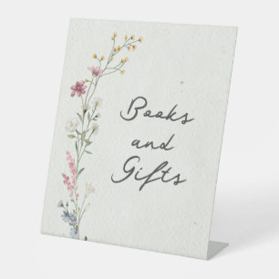 Books and Gifts Pedestal Sign