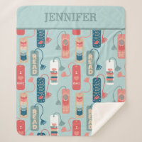 Books and Reading Themed Bookmarks Patterned