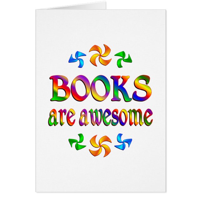 Books are Awesome (Front)