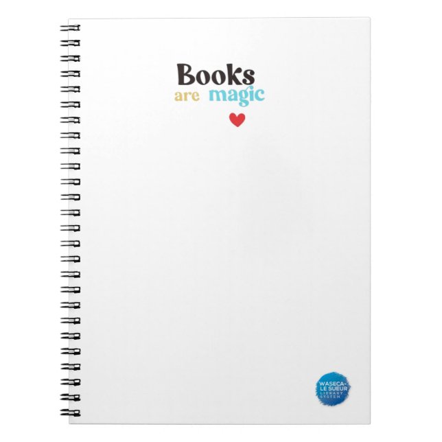 Books are magic notebook (Front)