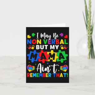 Books Autism Awareness Coquette It's Ok To Teacher Card