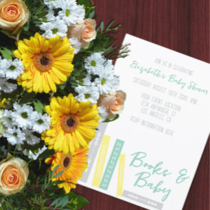 Books Baby Shower Invitation