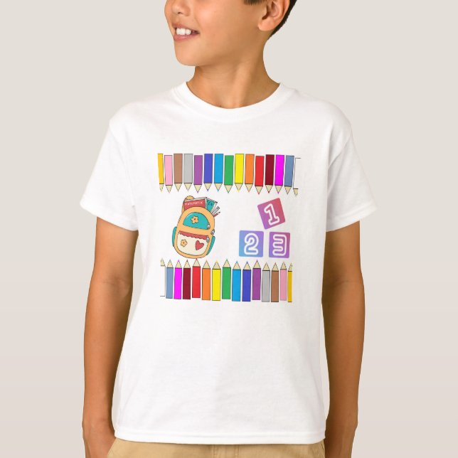 "Books, Brains & Bright Ideas" T-Shirt (Front)