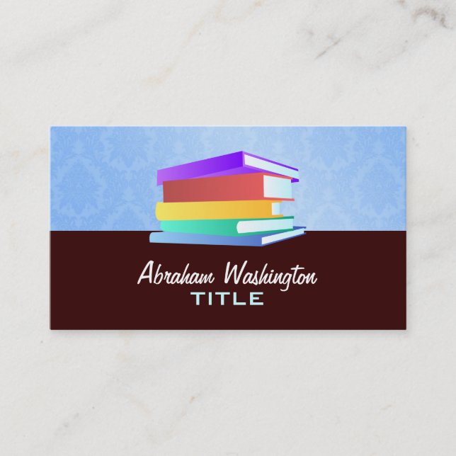 Books Business Cards (Front)