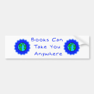 Books Can Take You Bumper Stickers