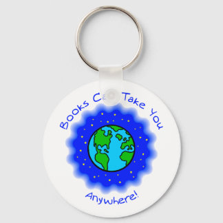 Books Can Take You Key Ring