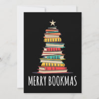 Books Christmas Tree Merry Bookmas