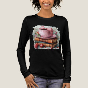 Books & Coffee – Morning Ritual Inspired Design Tri-Blend Shirt