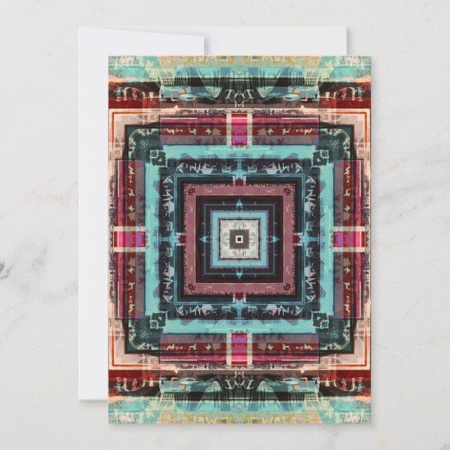 Books Collage Thank You Card (Front)