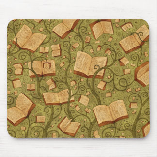 Books (Colour 3) Mouse Pad