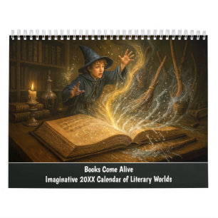 Books Come Alive – Imaginative Literary Calendar
