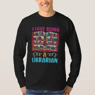 Books Cute Writer Librarian  Library Bookworm Book T-Shirt