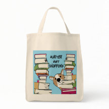 Books, Dogs & Writer Life Tote