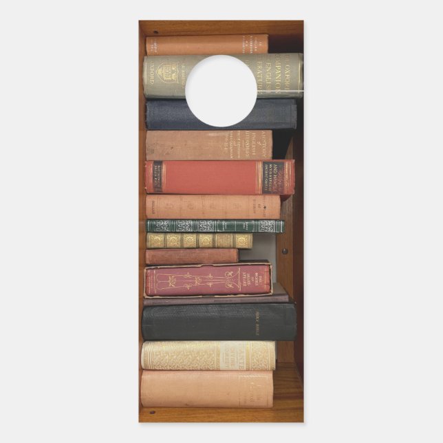 Books Door Hanger (Back)