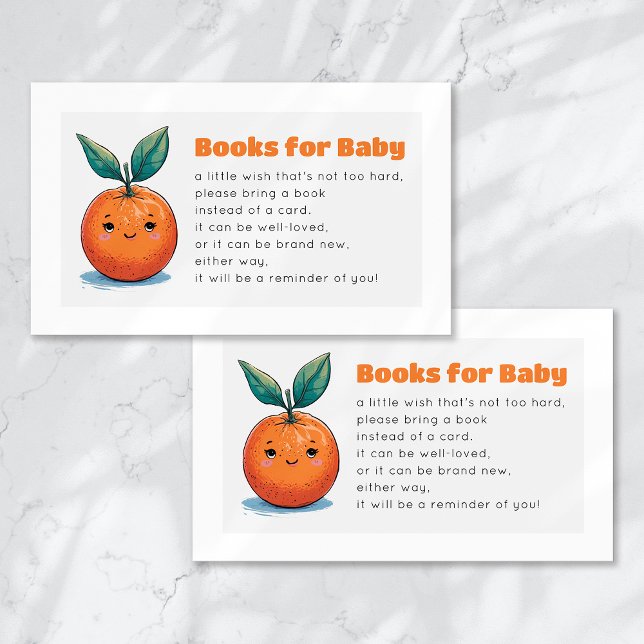 Books for Baby A Little Cutie is on the Way  Enclosure Card (Creator Uploaded)