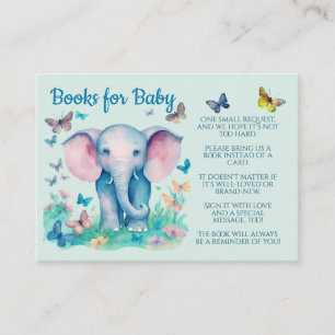 Books for Baby Baby Elephant  Enclosure Card