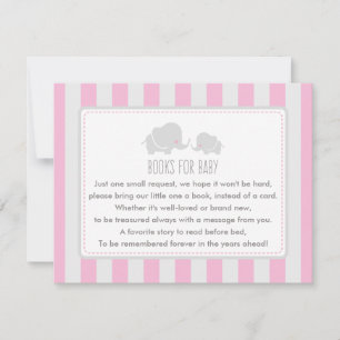 Books for baby - Baby Shower Game Card