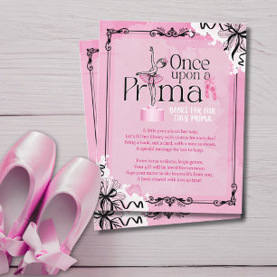 Books For Baby Ballet Theme Card