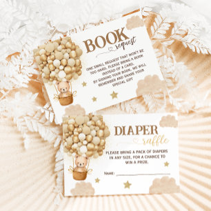 Books For Baby Bear Balloons Neutral Enclosure Card