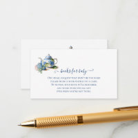  Books for Baby Blue Hydrangea Tea Party