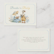 Books for Baby Blue Yellow Goose Watercolor