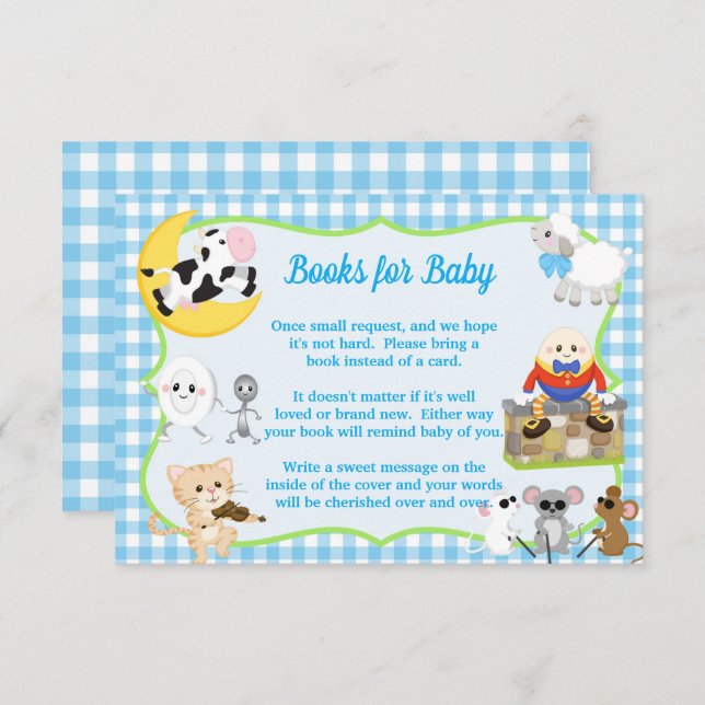 Books for Baby Card (Front/Back)