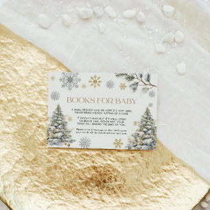 Books for Baby Card Winter Wonderland