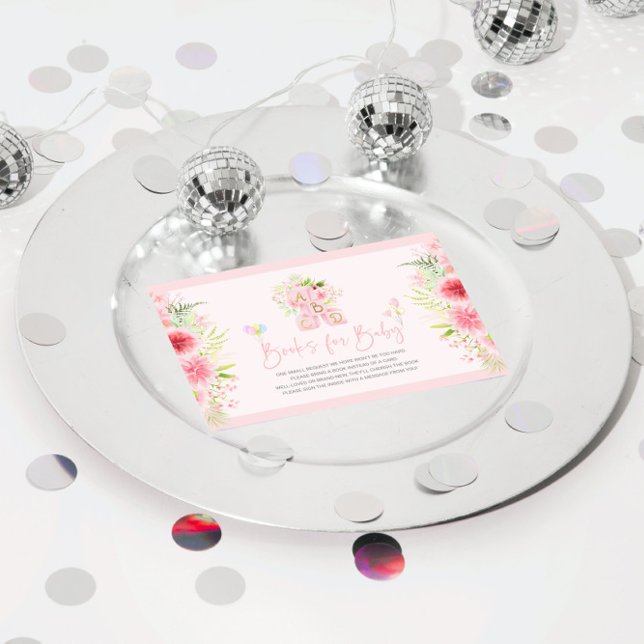 Books For Baby Cute ABCD Floral Blocks  Save The Date (Creator Uploaded)