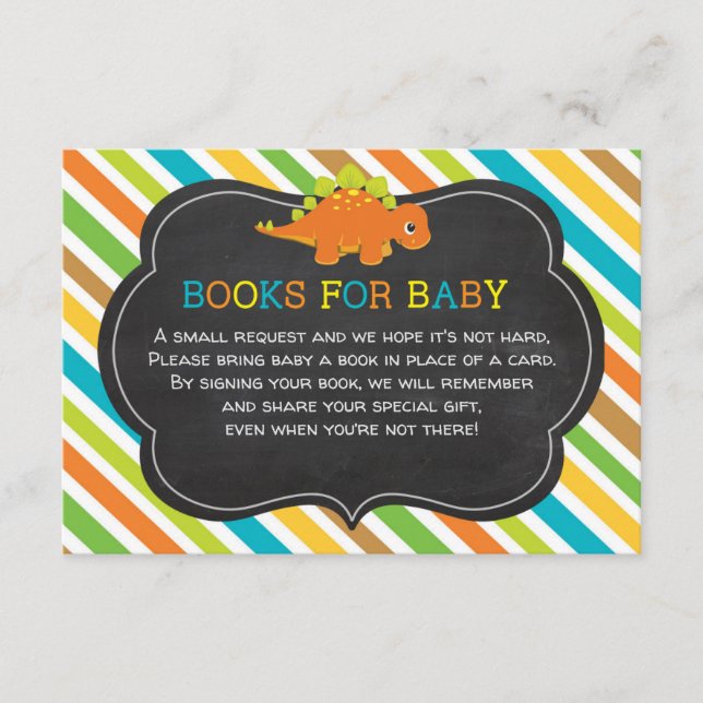 Books for baby enclosure card (Front)