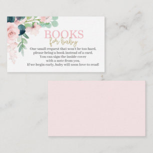 Books for baby girl enclosure card