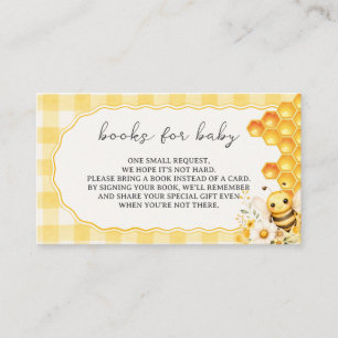 Books For Baby honeycombs Enclosure Card