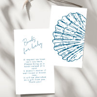 Books For Baby Ocean Blue Scallop Baby Boy Shower