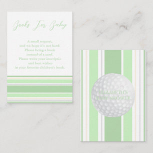 Books For Baby Preppy Baby Shower Enclosure Card