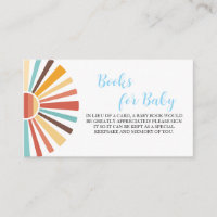 Books for Baby Ray of Sunshine Blue Baby Shower