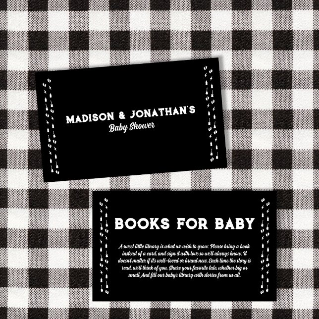 Books For Baby Rock And Roll Baby Shower Enclosure Card (Books For Baby Rock And Roll Baby Shower Enclosure Card)