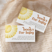  Books for Baby Sunshine Boho Baby Shower