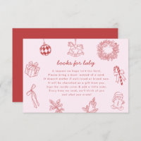 Books for baby whimsical christmas winter girl