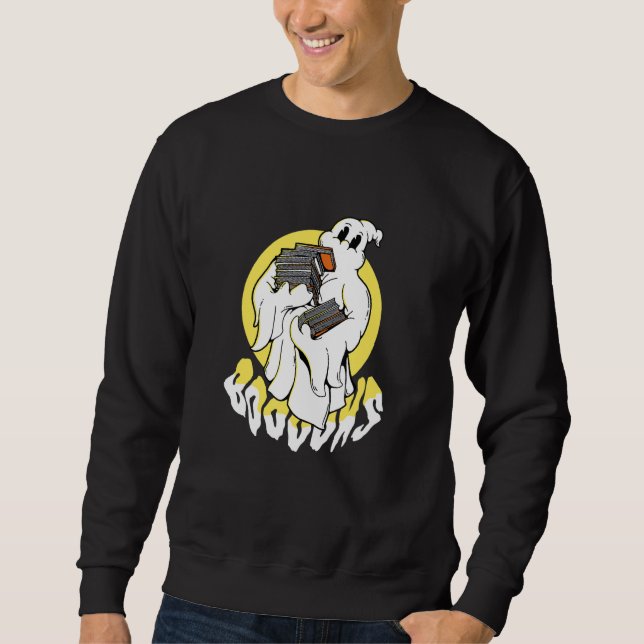 Books Ghost Sweatshirt (Front)