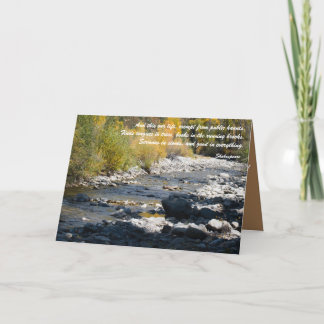 Books in Running Brooks Thank You Card