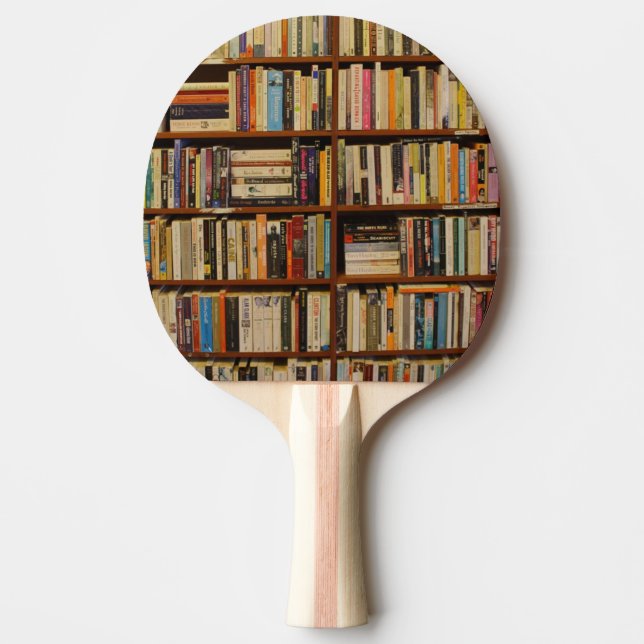 Books in the library  ping pong paddle (Front)