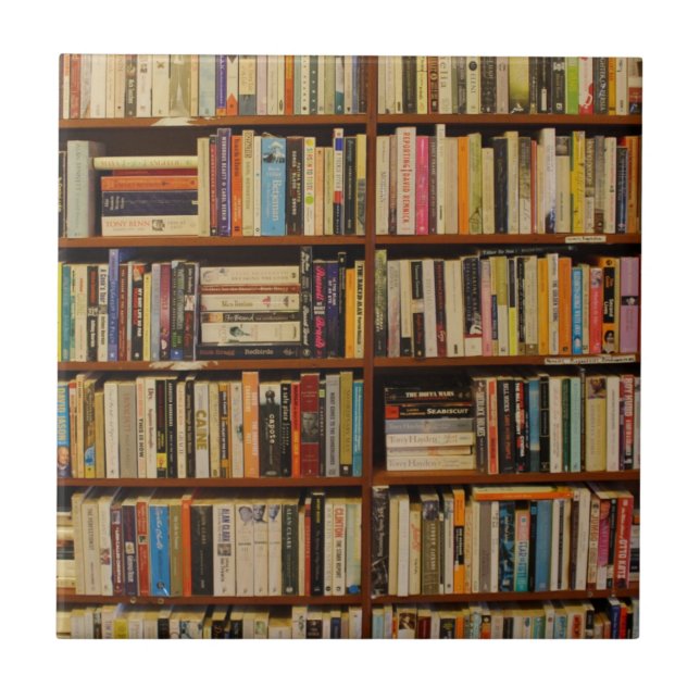 Books in the library  tile (Front)