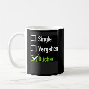 Books instead of men single women women 1 coffee mug